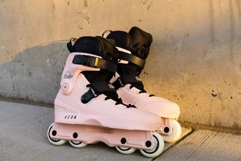 USD AEON 60 BLADIES PINK AGGRESSIVE INLINE SKATES - Image 4