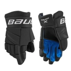 S21 Bauer X Glove Senior Black White