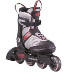 K2 Raider Black Kids Adjustable Inline Skates