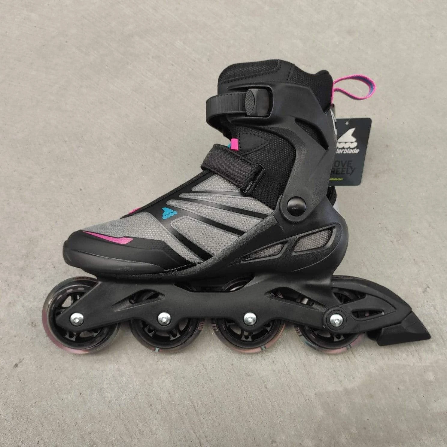 Rollerblade Zetrablade Black Pink Inline Skates - Image 2