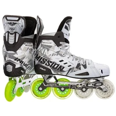 S21 MISSION RH INHALER WM03 SENIOR INLINE HOCKEY SKATE - Image 2