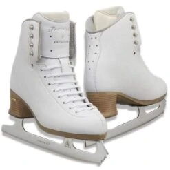 JACKSON FREESTYLE FUSION FIGURE SKATES WITH CROSS-CUT BLADES
