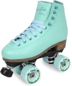 SUREGRIP FAME OUTDOOR ROLLER SKATES BLUE DREAM AQUA WITH MOTION WHEELS