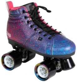 CHAYA VINTAGE AIRBRUSH ROLLER SKATES