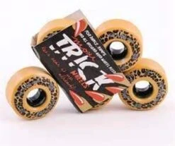 Moxi Leopard Trick Wheels 4 Pack : 55mm Or 57mm