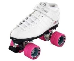 Riedell R3 White Roller Skates